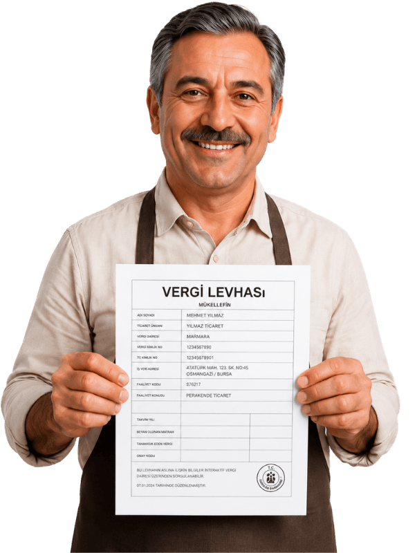 Esnaf Kredisi / Vergi Levhalı
